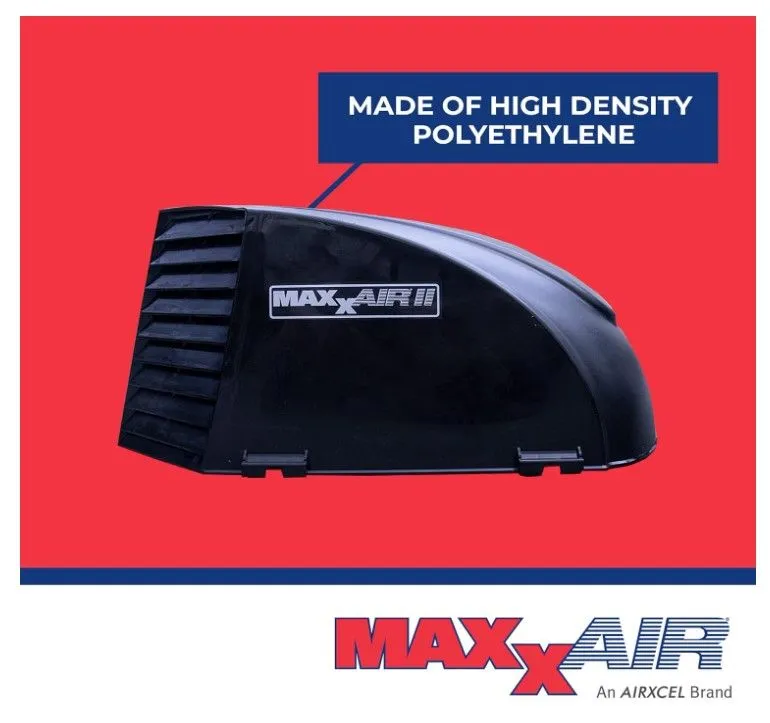 MAXXAIR II Vent Cover -blk